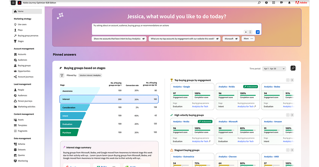 「Adobe Journey Optimizer（AJO）B2B Edition」