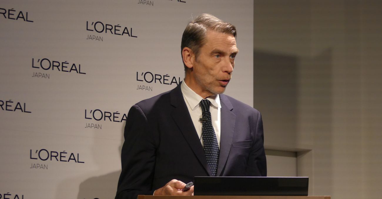 日本ロレアル株式会社 代表取締役社長 ジャン-ピエール・シャリトン氏