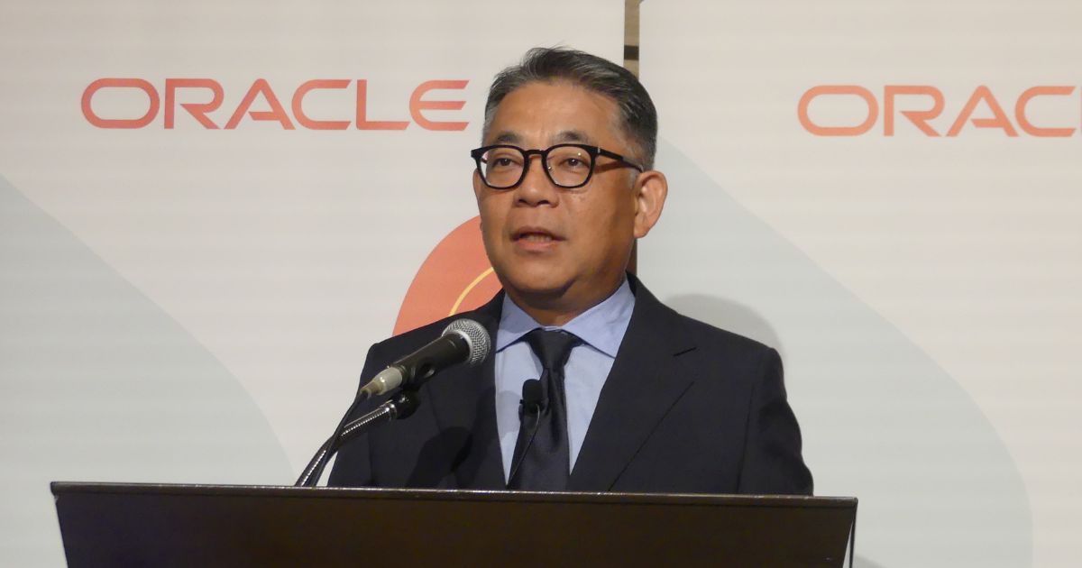 日本オラクル株式会社 取締役 執行役 社長 三澤智光氏