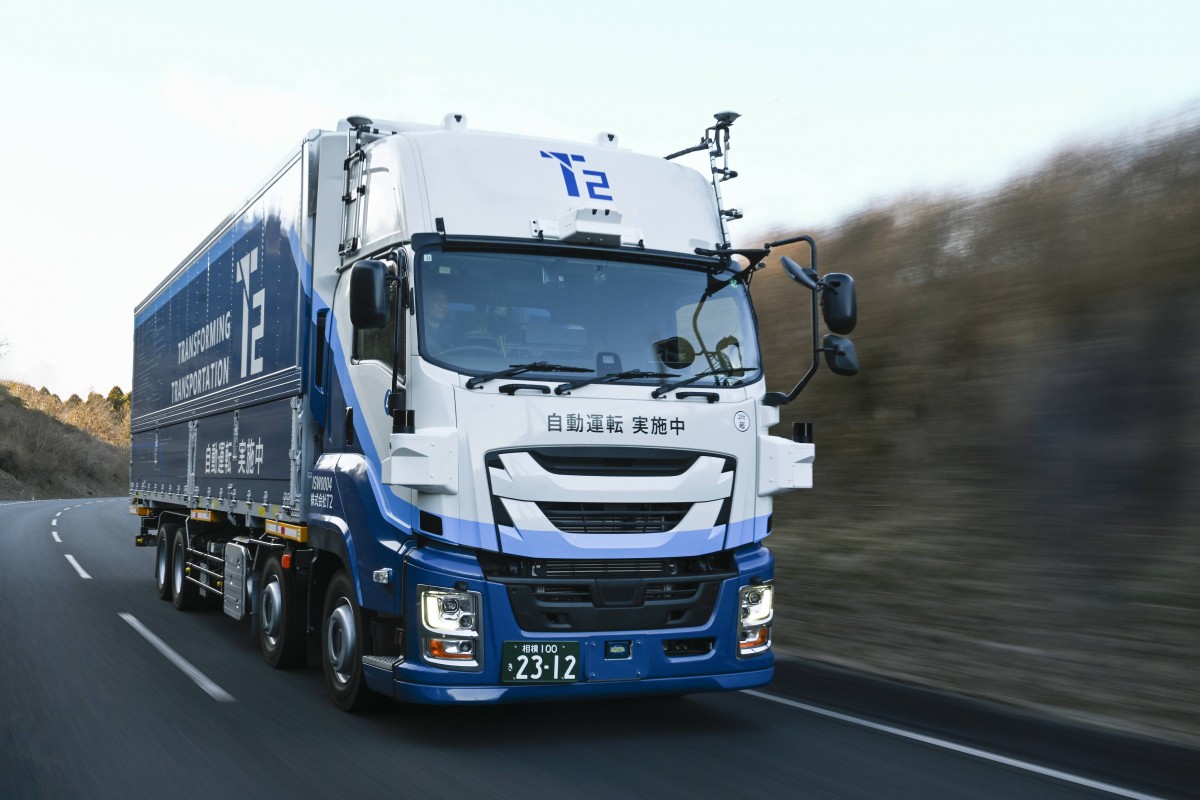 T2の自動運転トラック