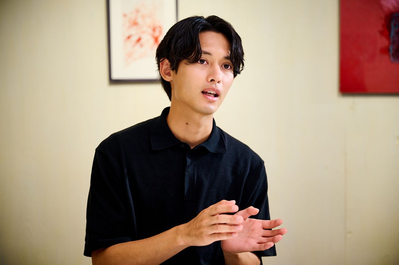 サントリービバレッジ＆フード株式会社の金田晴希（かねだはるき）氏の画像です