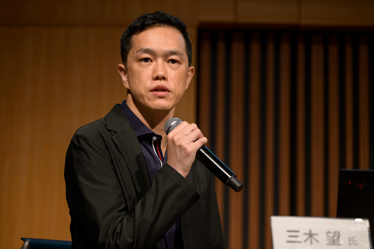 【左】楽天グループ株式会社　アド&メディアカンパニー 新規事業開発部 シニアマネージャー　三木 望氏【右】日本テレビ放送網株式会社　営業局総合営業センター AdRM-EXchange事業責任者　弘田 真之氏