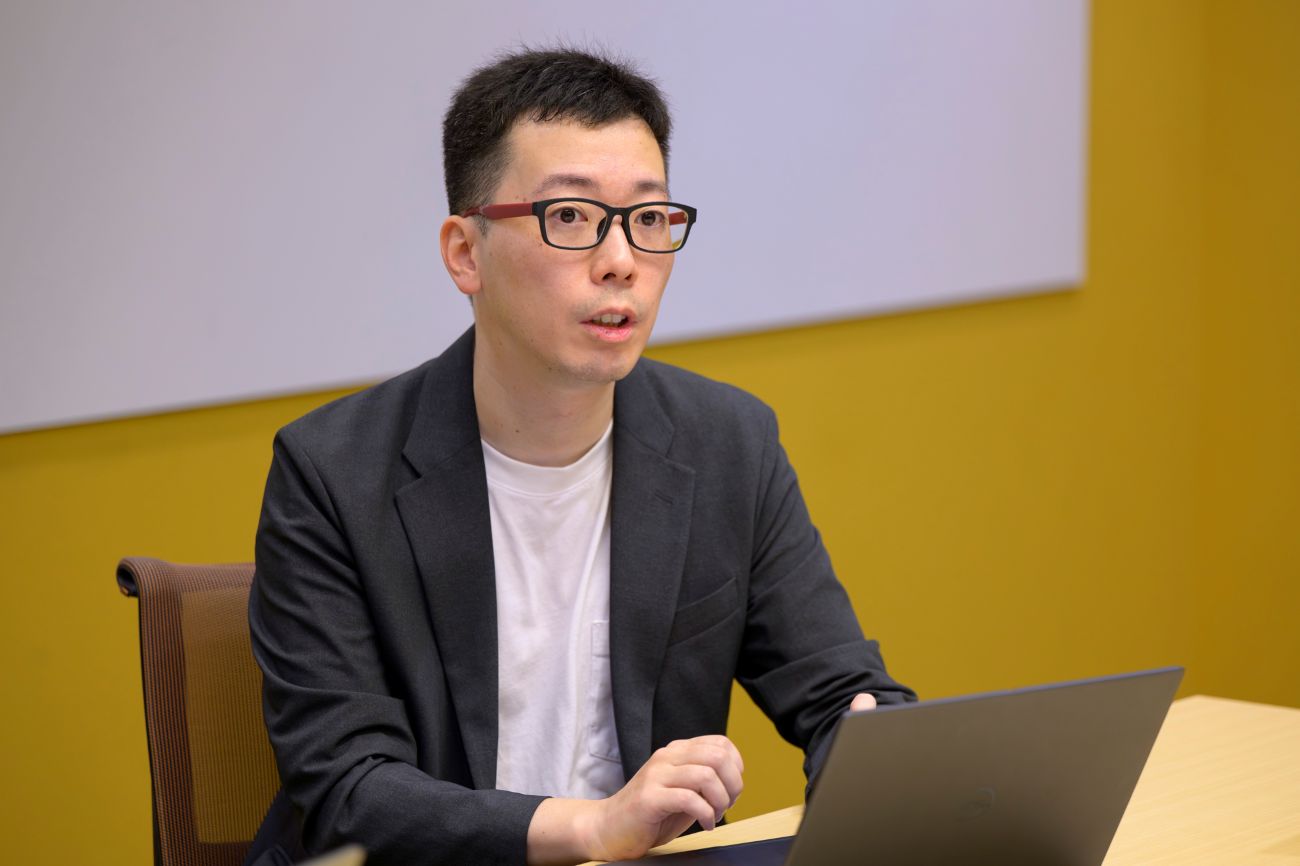 株式会社電通デジタル データ＆AIソリューションセンター データソリューション戦略部　五十里 一慶氏の写真です
