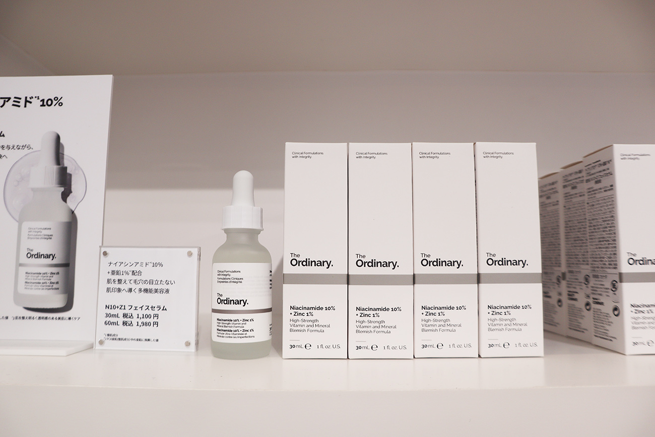 The Ordinaryの人気商品「ナイアシンアミド*1 10%+亜鉛1%*2(N10+Z1フェイスセラム) / 30ml