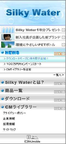 サイトD　※縦のレイアウト